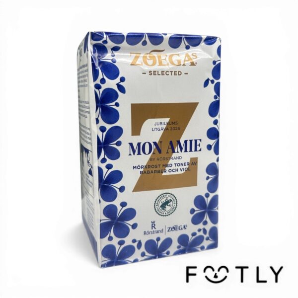 Zoégas Mon Amie Jubileumsutgåva 2026 Kaffe Mörkrost Rabarber Viol 450g Rörstrand