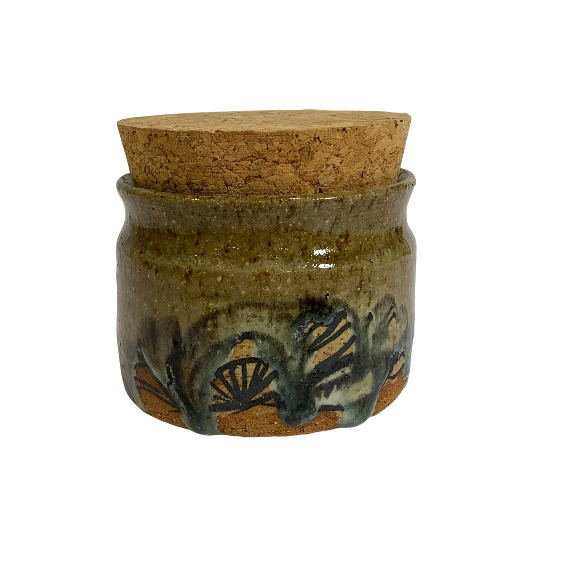 Burk Lock Keramik Brun Retro