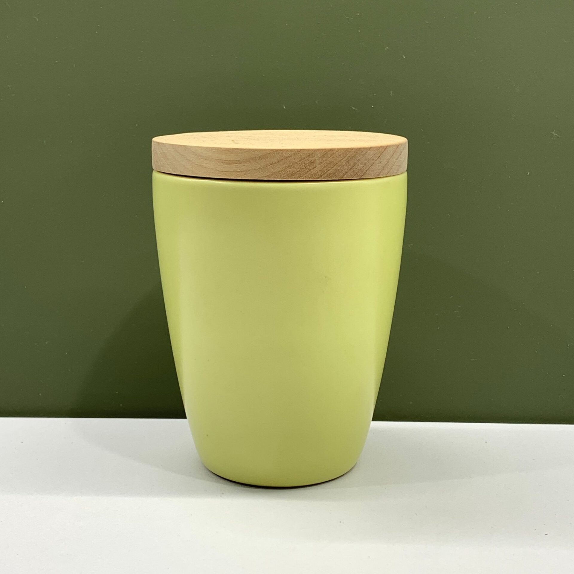 Höganäs Burk Trälock 11cm Keramik