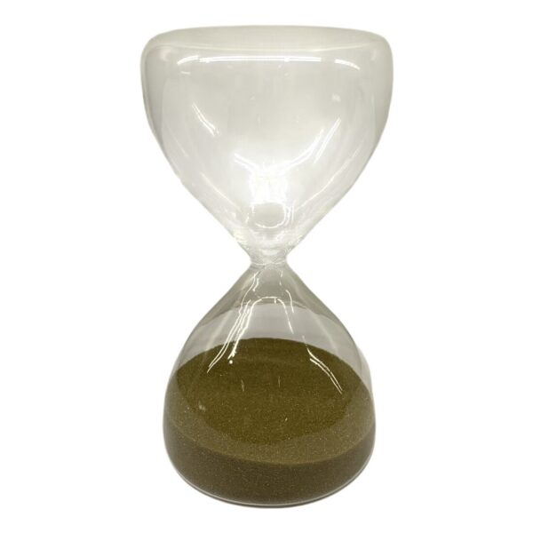 Timglas Glas Sand Naturfärgad Dekorativ Inredning Retro Stil