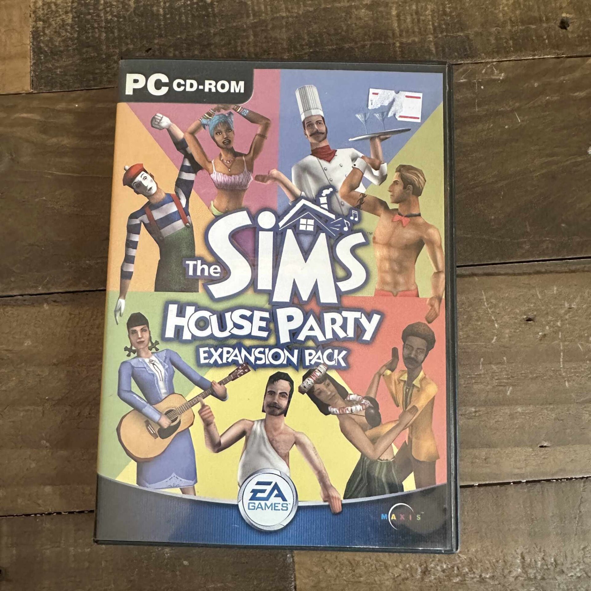 The Sims House Party Expansion Pack PC CD-ROM Svensk Manual EA Games