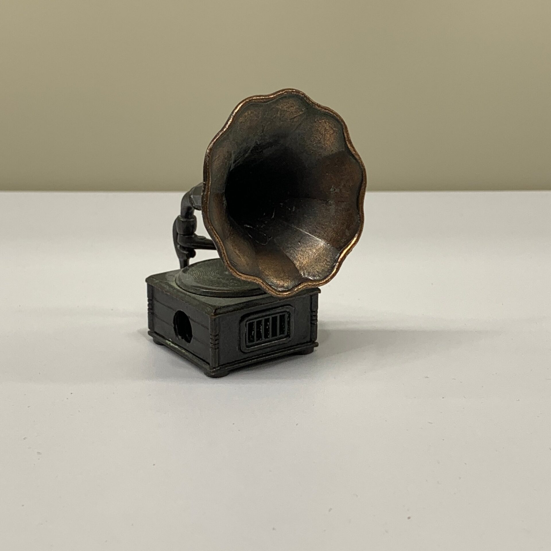 Pennvässare Grammofon Miniatyr