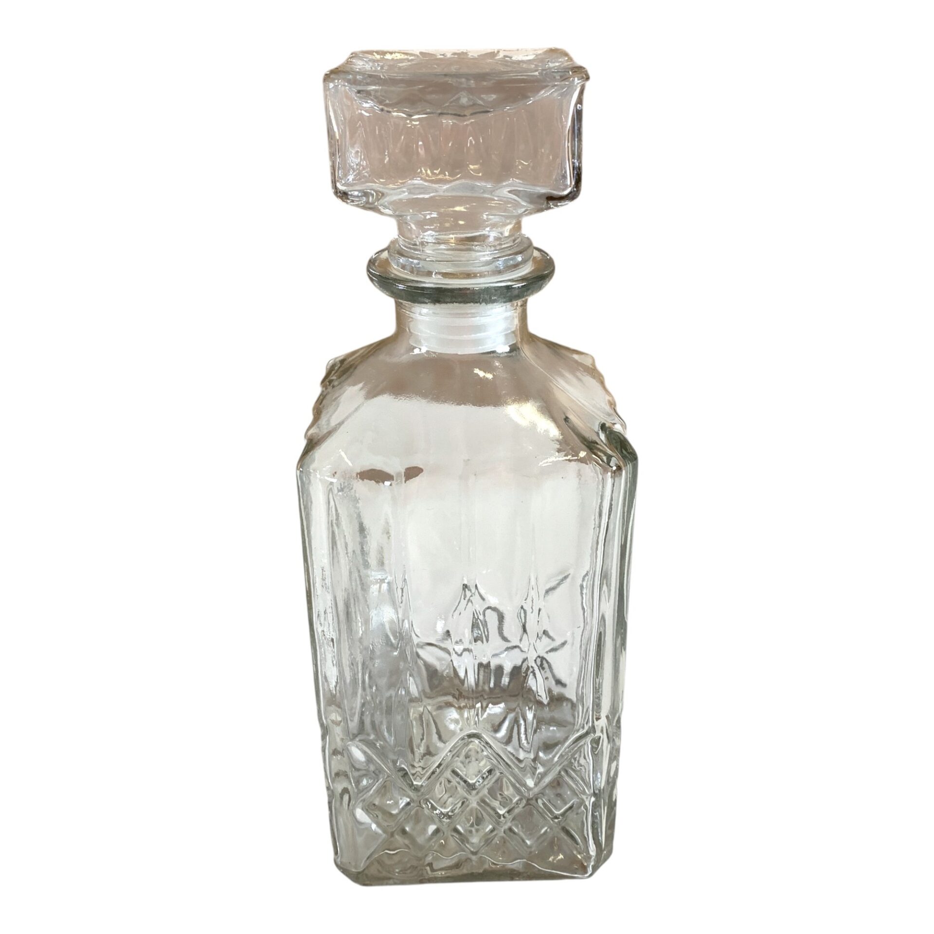 Glaskaraff 28cm Karaff Glas med Propp
