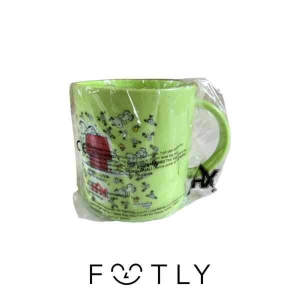 Snobben Mugg Grön Plast Snoopy Mug MAX