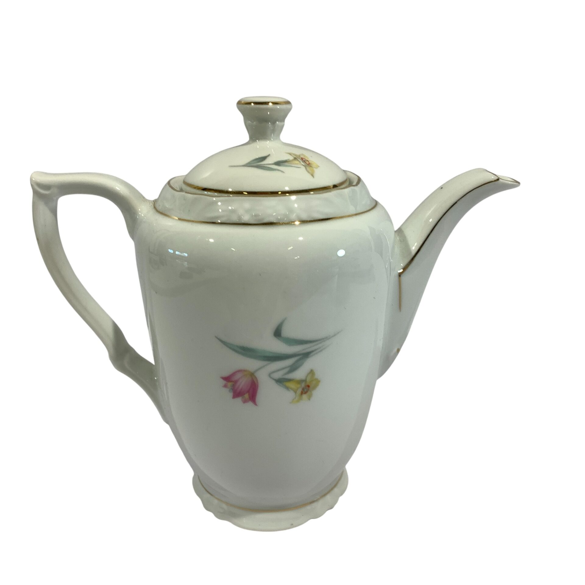 Bavaria Kanna Vit Blomma 17cm Kaffekanna