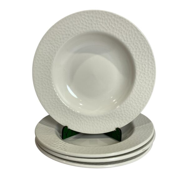 Form Living 4st Djupa Tallrikar Vit