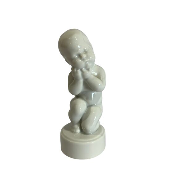 Bing & Gröndahl B&G Figurin Vit 12cm Dansk Design