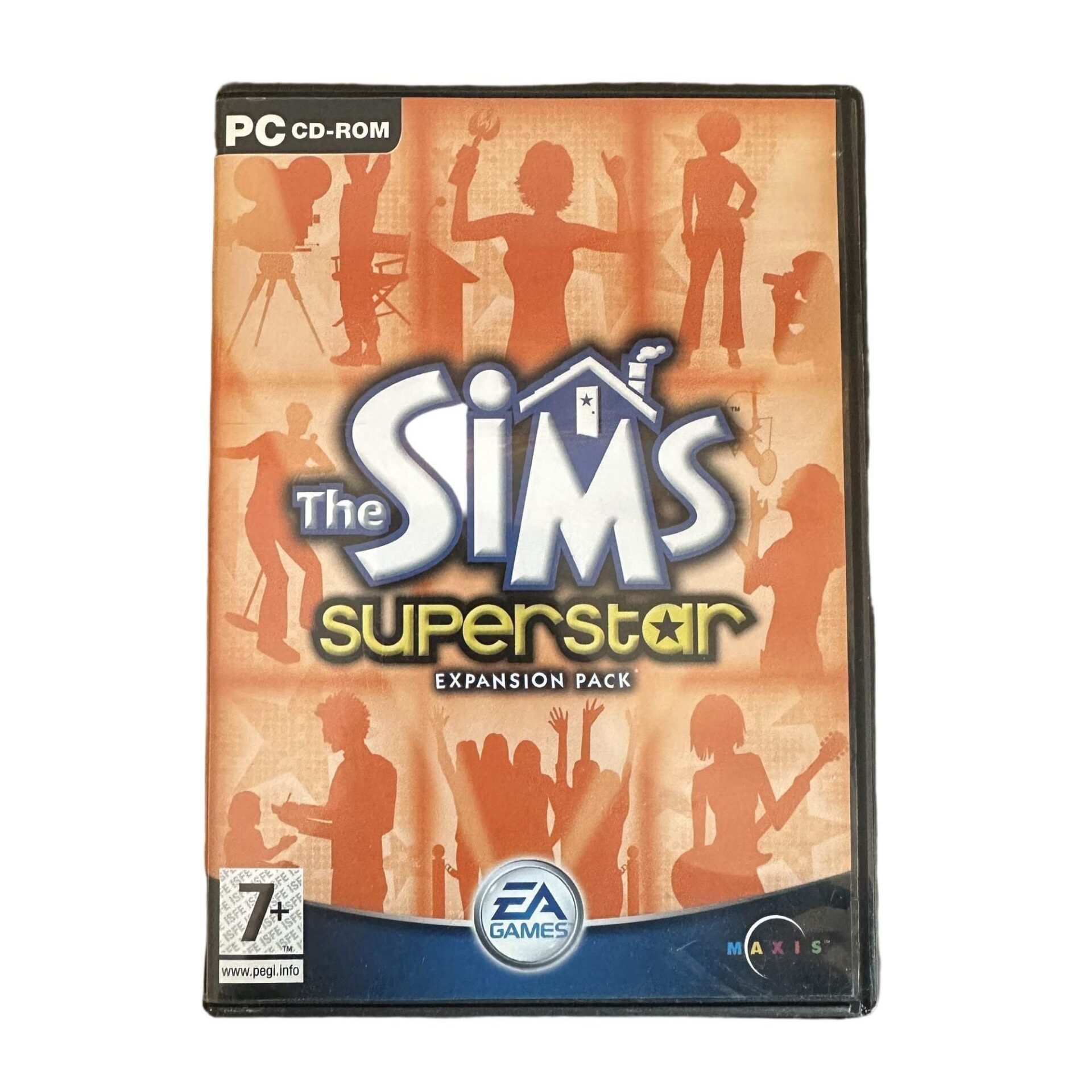 The Sims Superstar Expansion Pack PC CD-ROM Svensk Utgåva