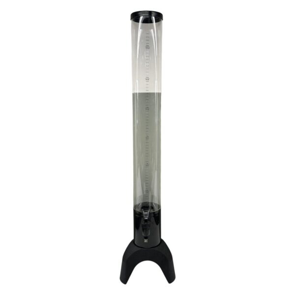 Dryckesdispenser 3 Liter Plast Svart Transparent Med Kran Fest Servering