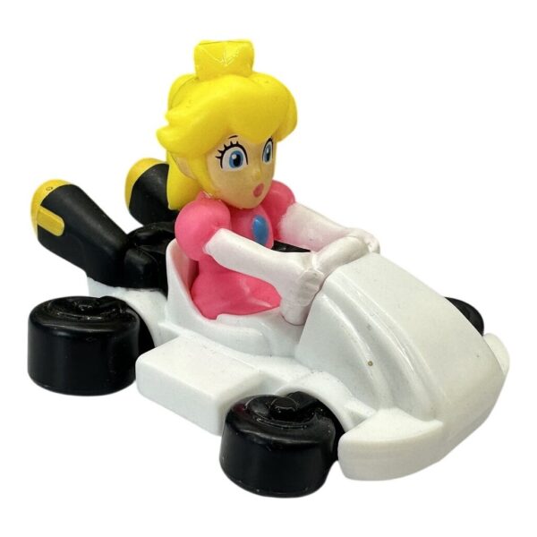Nintendo Peach Mario Kart McDonalds 2024 Leksaksbil Svart Samlarsak Super Mario