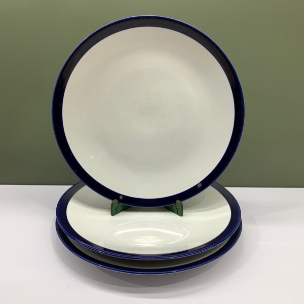 IKEA Mattallrikar 3st Blå Vit Tallrikar