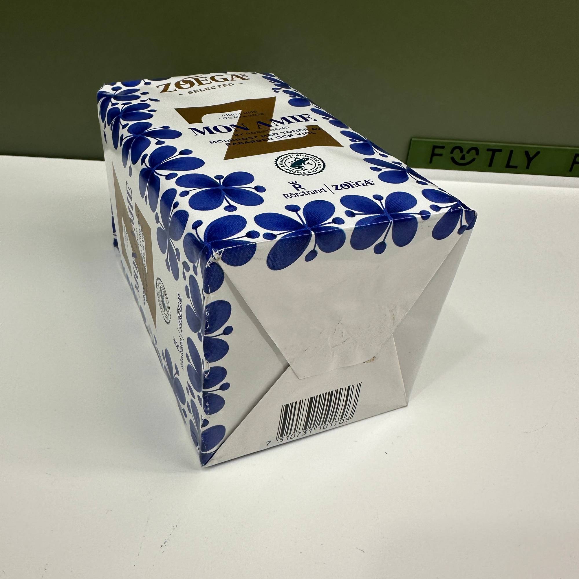 Zoégas Mon Amie Jubileumsutgåva 2026 Kaffe Mörkrost Rabarber Viol 450g ...