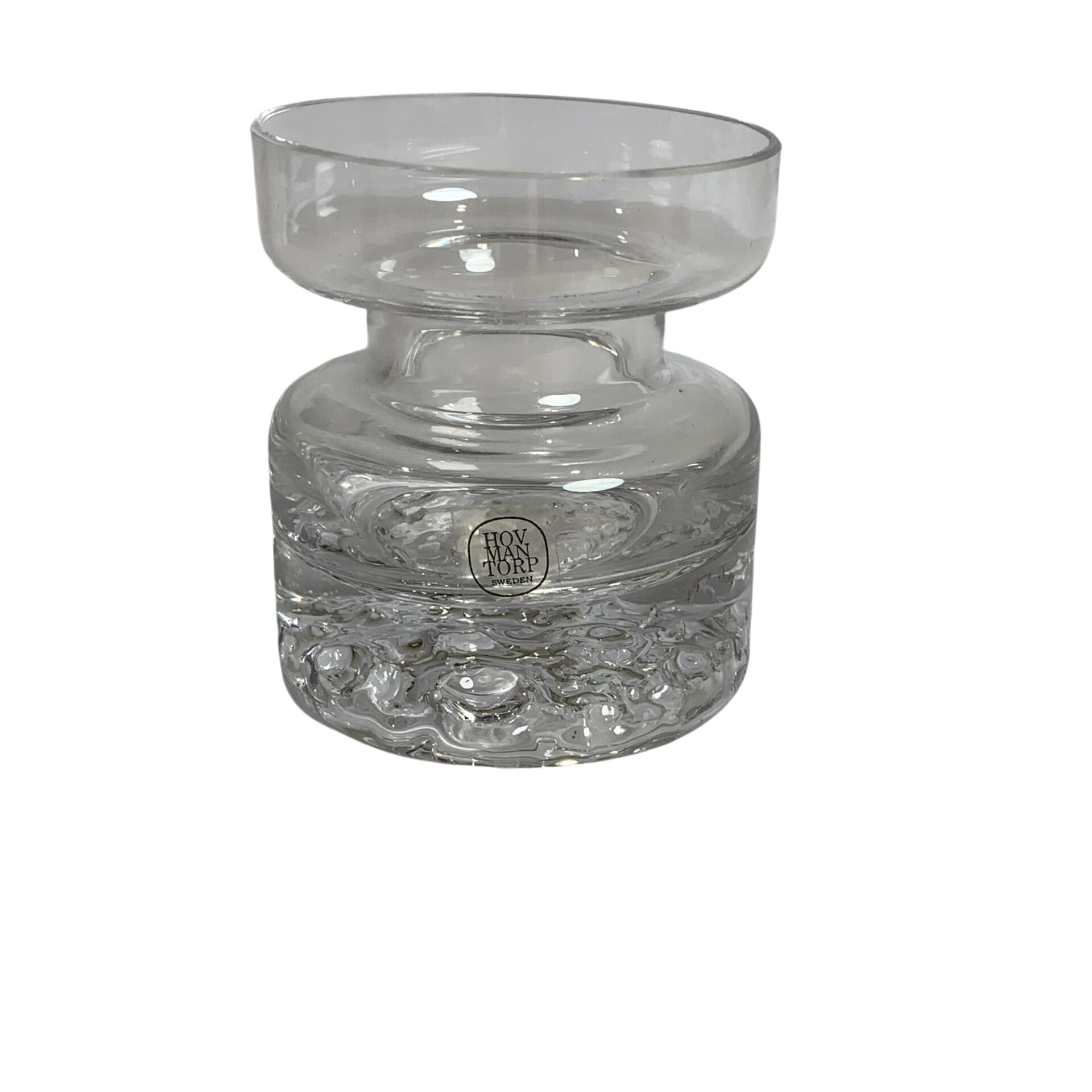 Hovmantorp Vas Liten Glas 8cm Glasvas