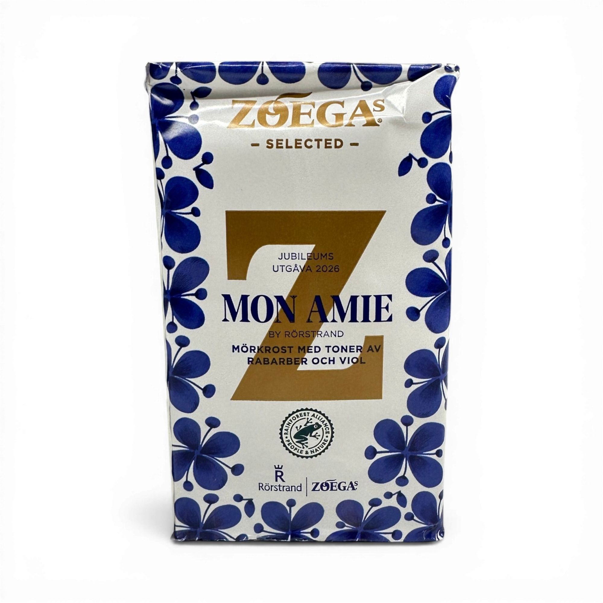 Zoégas Mon Amie Jubileumsutgåva 2026 Kaffe Mörkrost Rabarber Viol 450g ...
