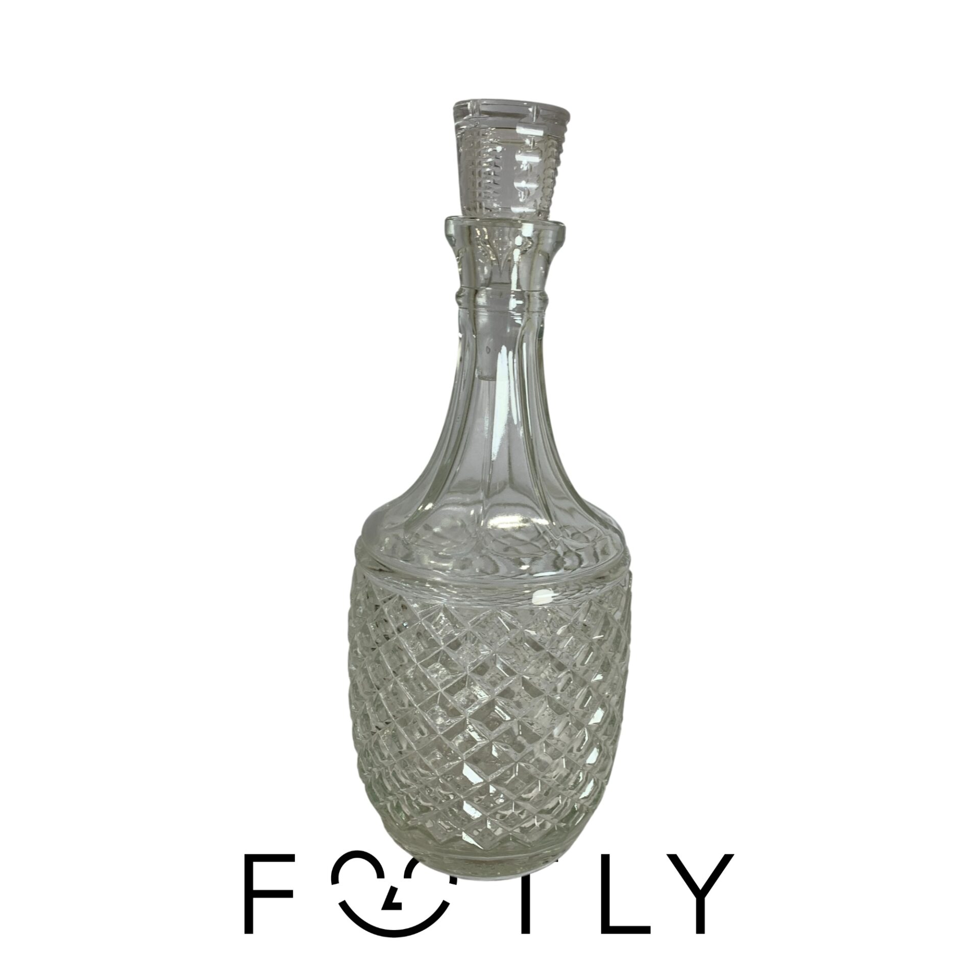 Karaff Glas Vintage Flaska