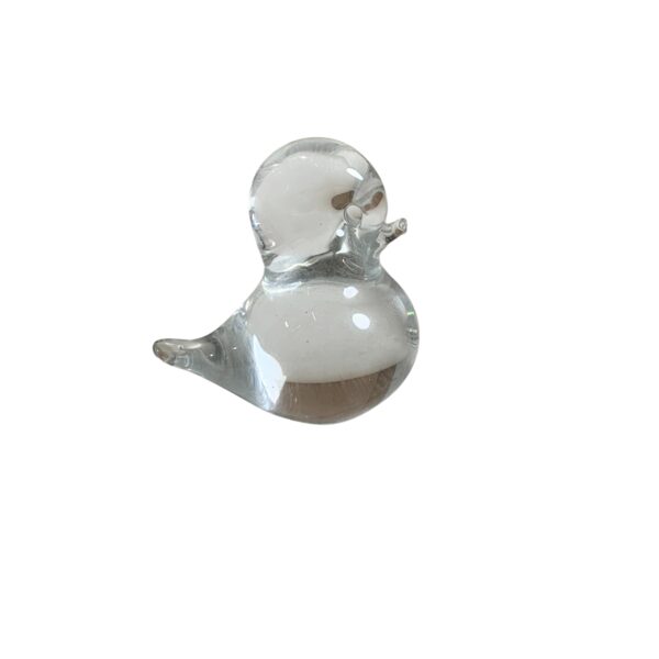 Glas Fågel Liten Glasdjur 7cm Glasfågel