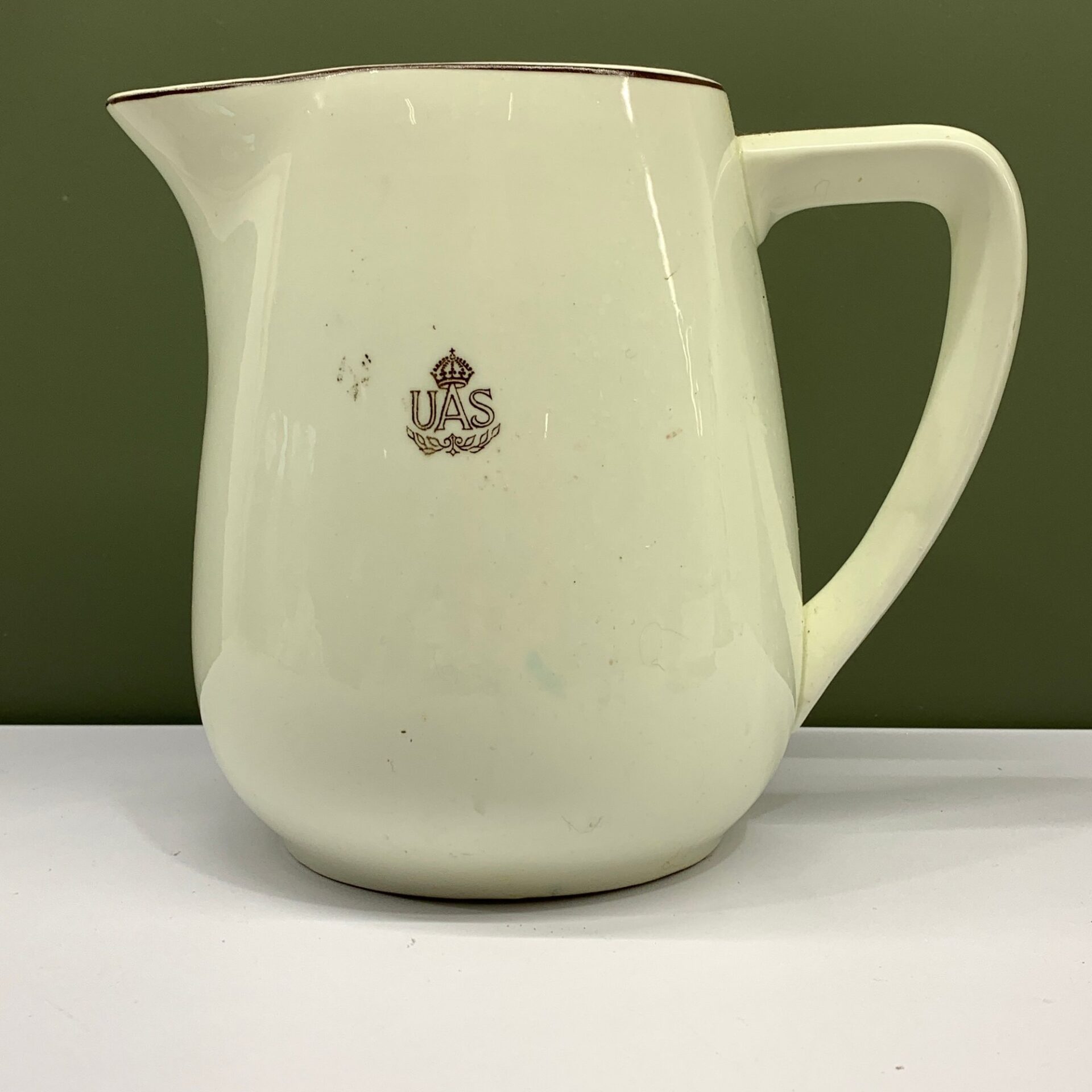 Gustavsberg UAS Kanna Vit Tillbringare 18cm
