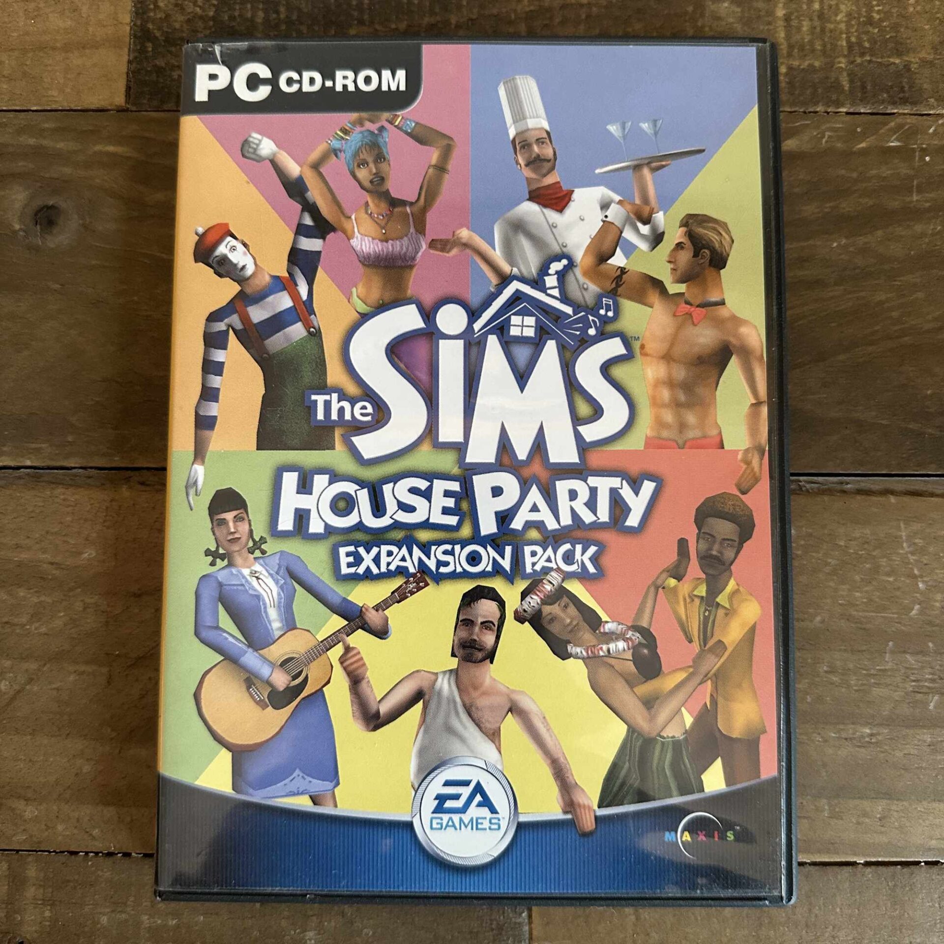 The Sims House Party Expansion Pack PC CD-ROM Svensk Manual EA Games