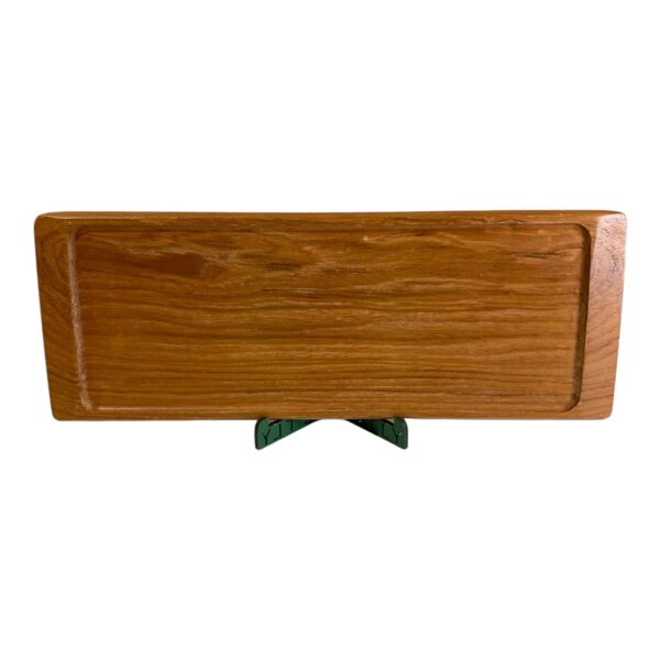 Teak Serveringsbricka Fat Bricka Trä Vintage Retro
