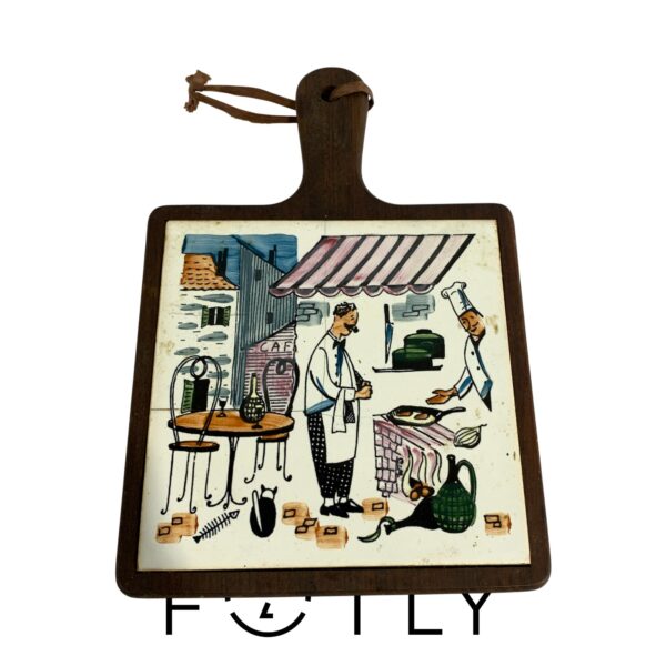 Grytunderlägg Teak Underlägg 25cm