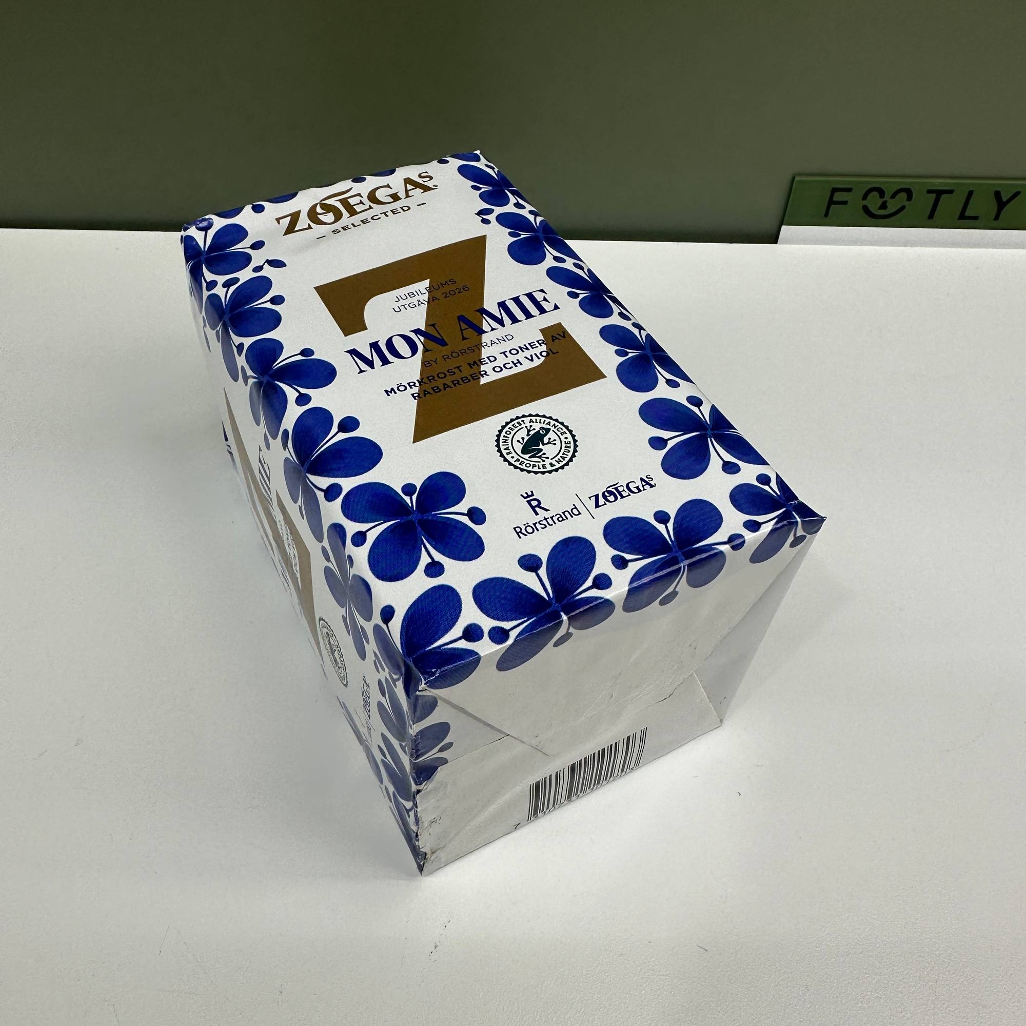 Zoégas Mon Amie Jubileumsutgåva 2026 Kaffe Mörkrost Rabarber Viol 450g ...