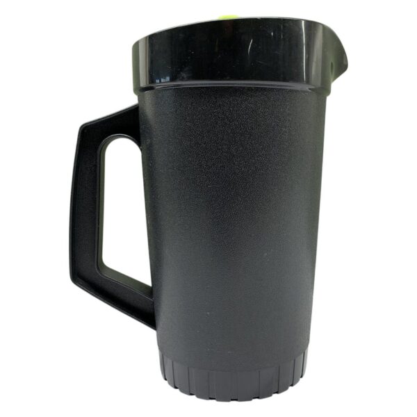 Tupperware Kanna Plast Svart Grön Lock Servering Retro Stil