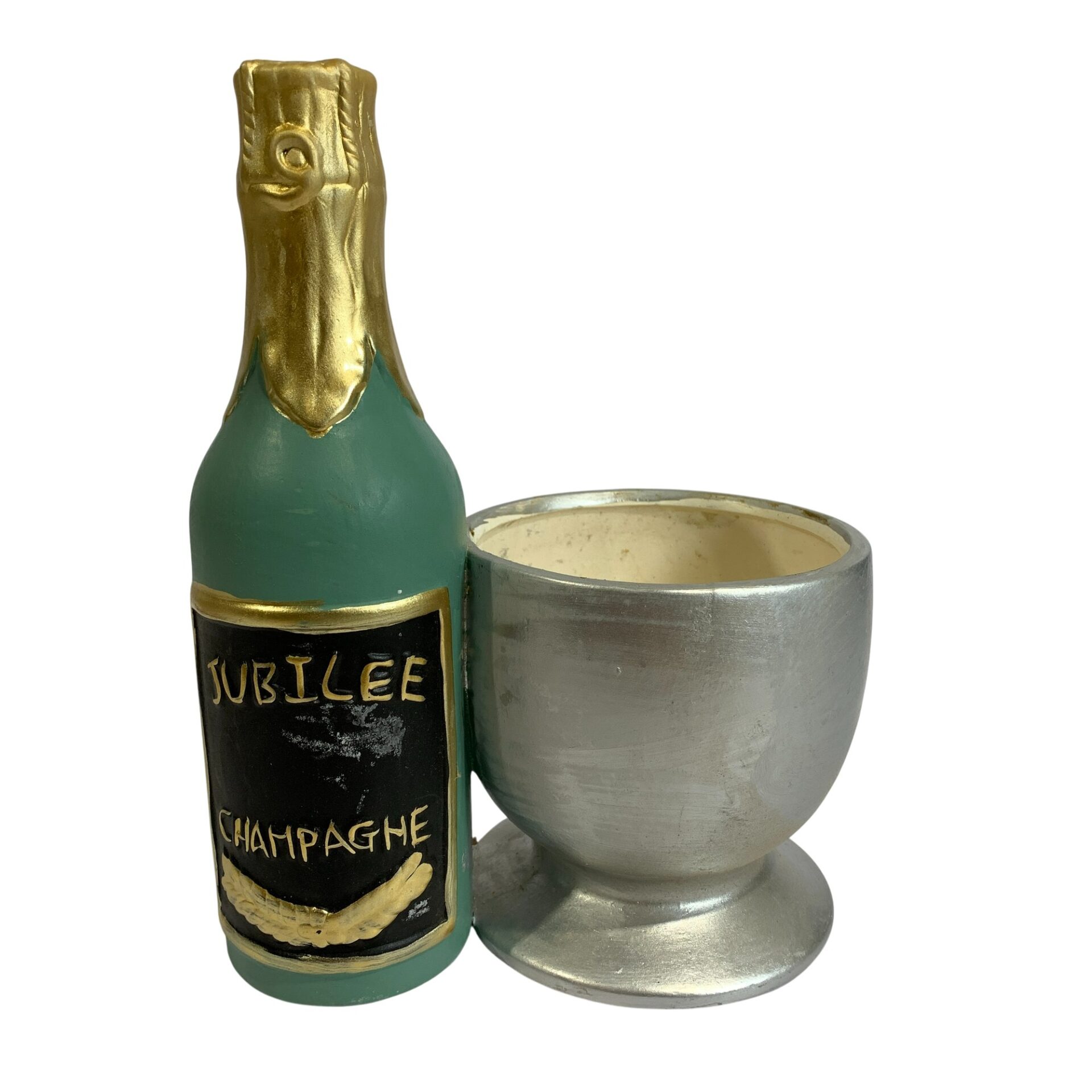 Kruka med Champagneflaska Flaska Fest Jubilee