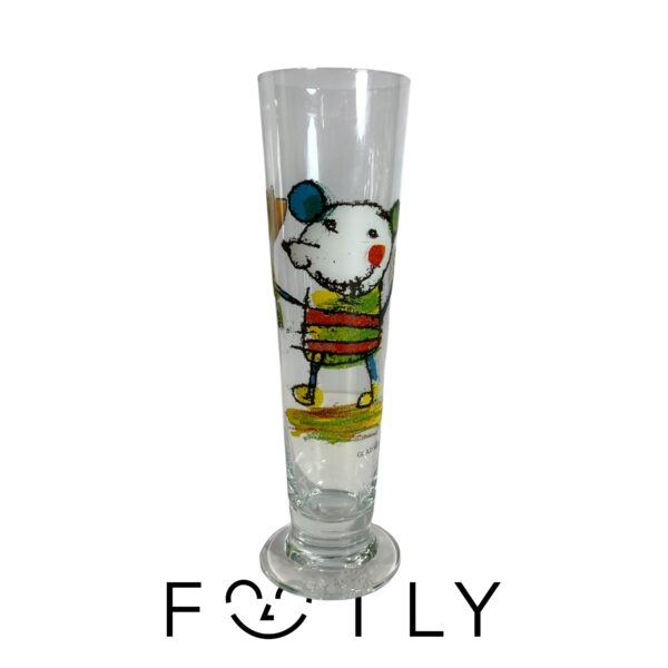 Lasse Åberg Glad Mus Ölglas Design