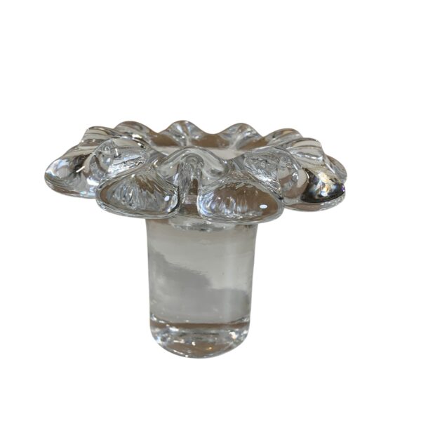 Kosta Boda Göran Wärff Ljusstake Blomma 13cm Kronljus