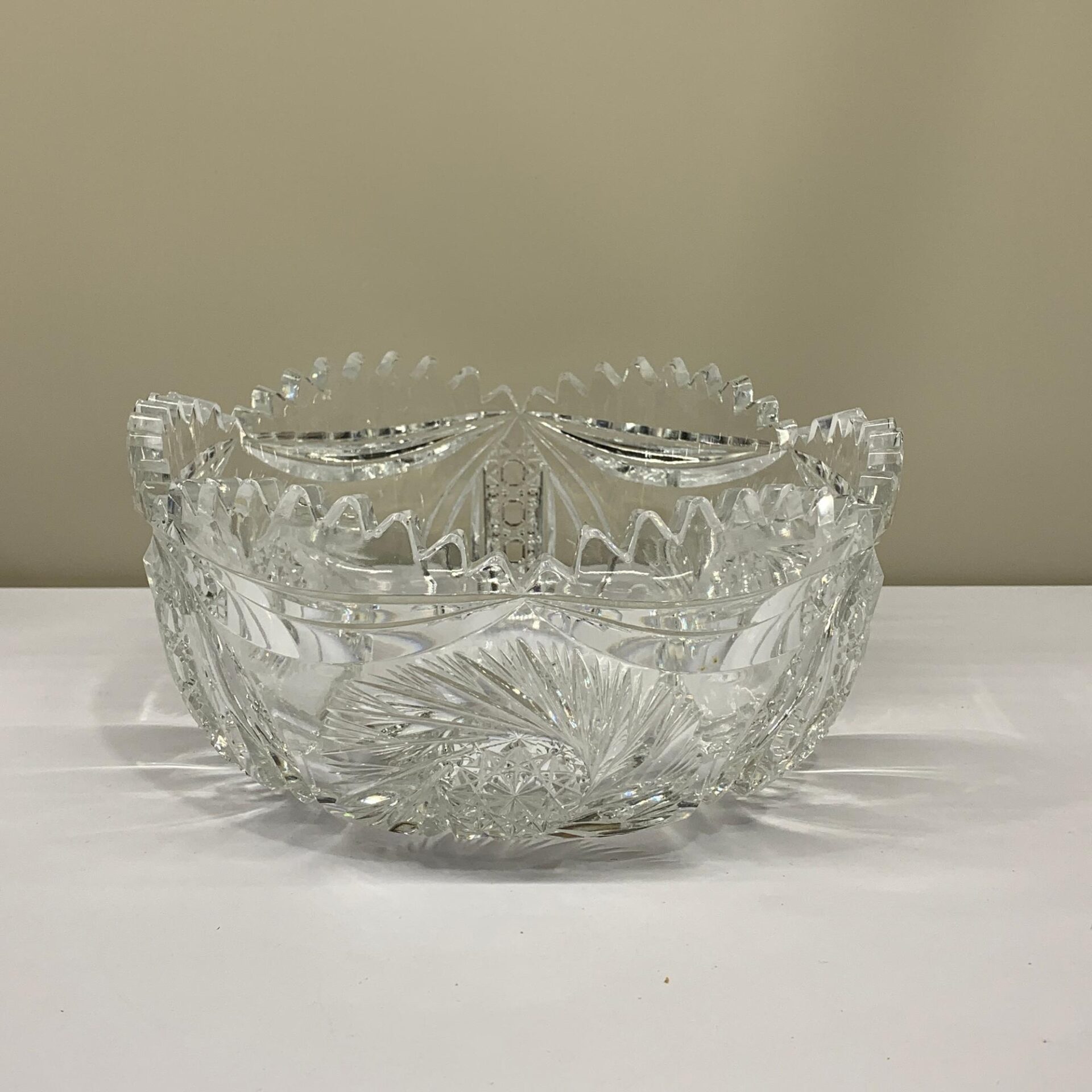Kristallskål Skål Vintage Glas 1,8kg