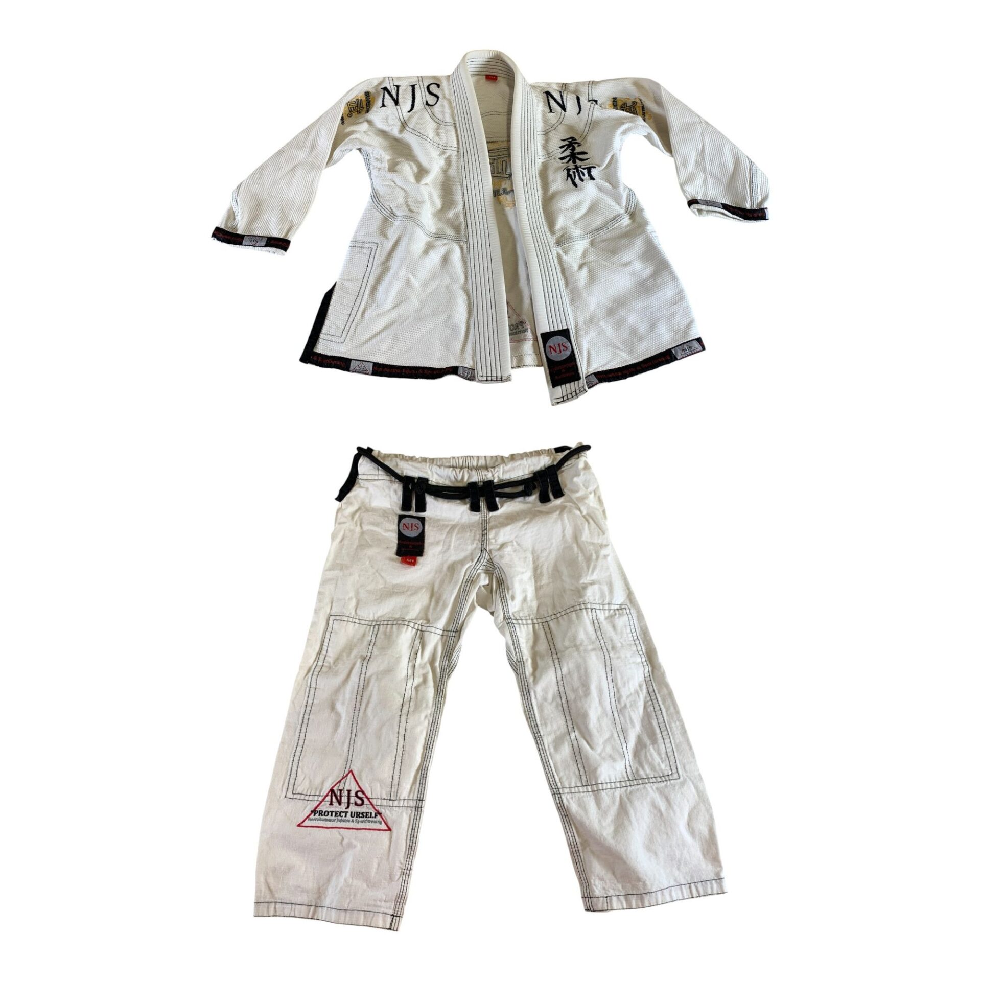 Kampsportsdräkt Uniform Ju Jutsu Dräkt stl M1 Kampsport NJS