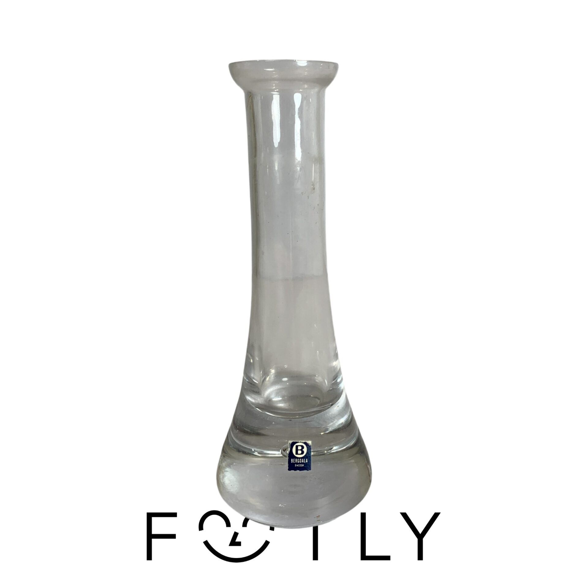 Bergdala Vas Sweden 19cm Glas
