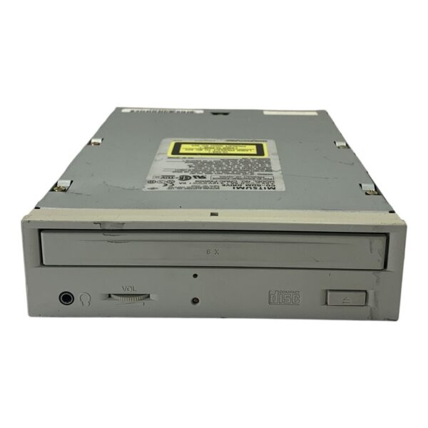 Mitsumi CRMC-FX600S CD-ROM Drive 6X IDE Grå Intern Enhet Retro PC