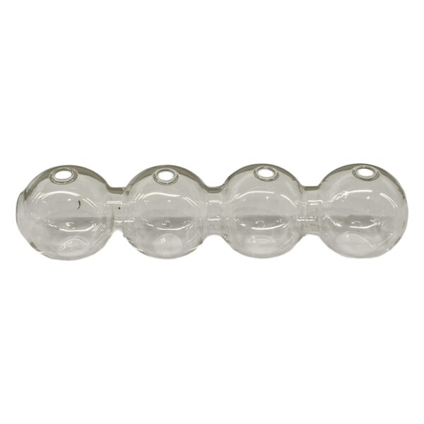 Affari of Sweden Kling Vas Glas Fyra Kulor Transparent Modern Dekor Blomvas