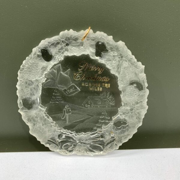 Juldekoration Plast Hängande Merry Christmas 1992 Ornament Across the miles