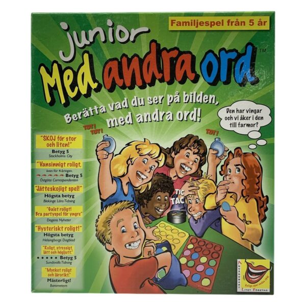 Junior Med Andra Ord Familjespel Från 5 År Sällskapsspel Barn