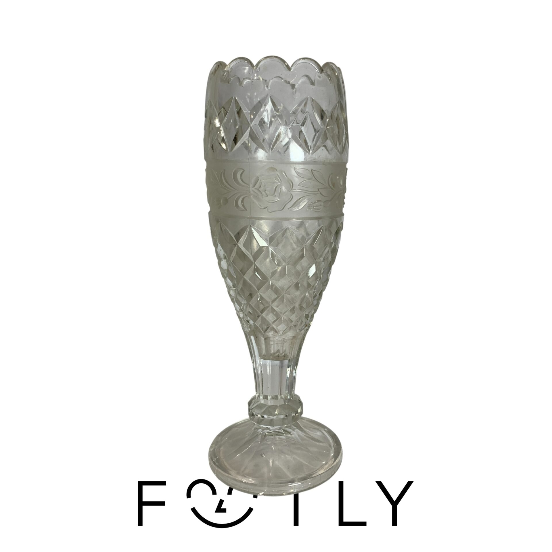 Glasvas 25cm Vas Glas