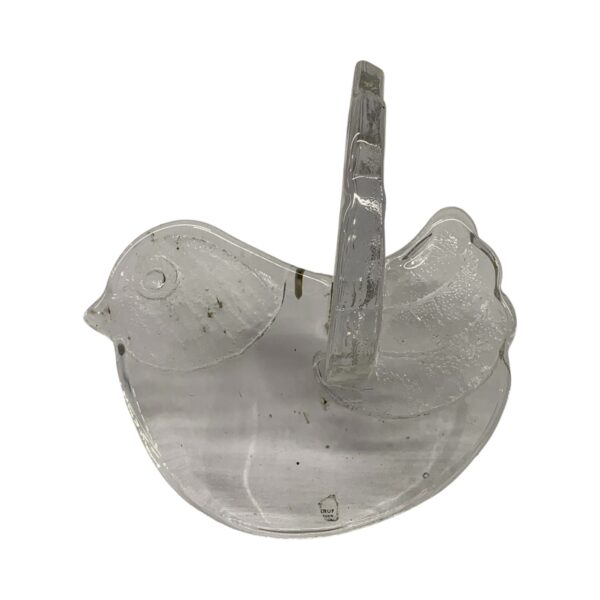 Skruf sweden Fågel Glas Design 19cm Glasprydnad