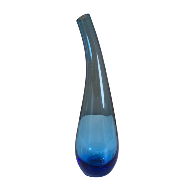 Vas Blå Glasvas 25cm