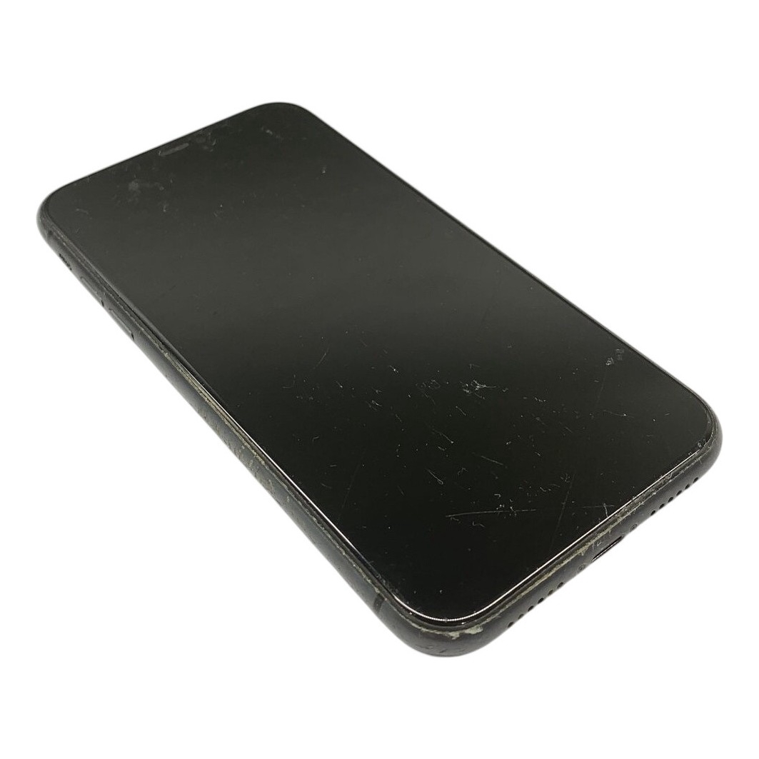 DEFEKT Apple iPhone 11 Smartphone Svart Sprucken Skärm