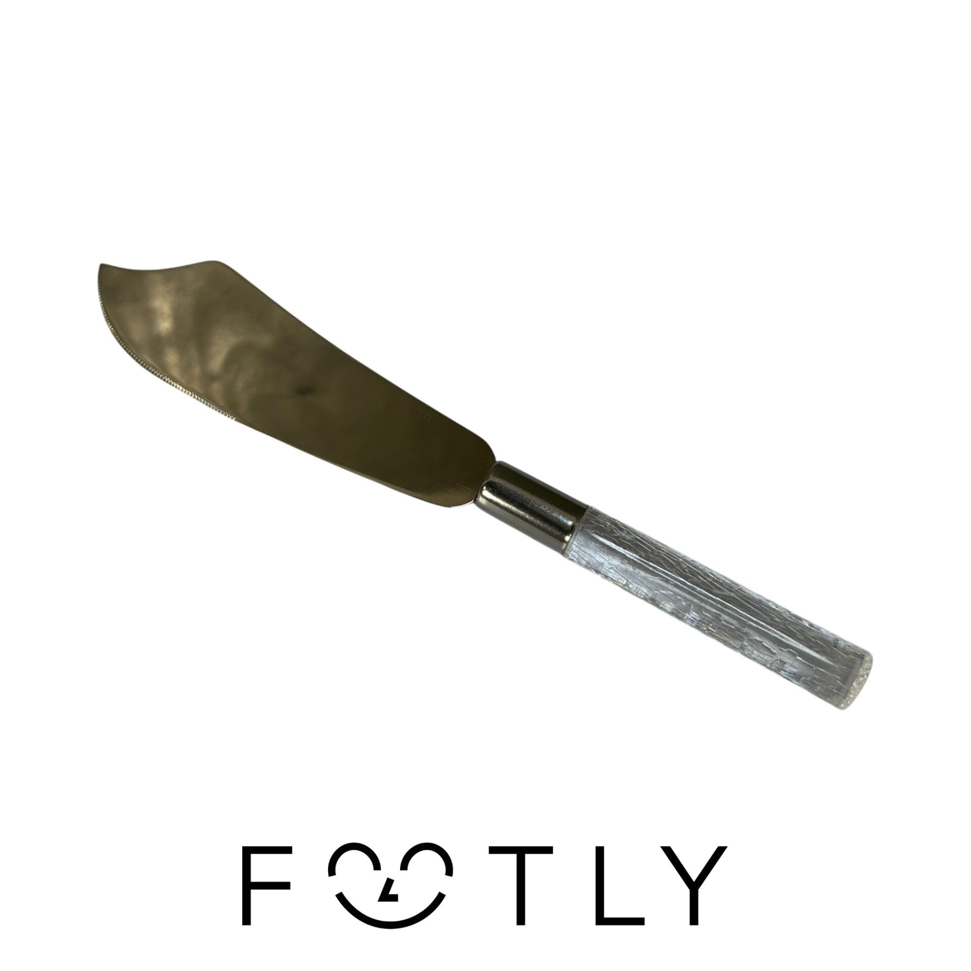 Kniv med Plasthandtag Retro Stainless Steel Rostfritt Stål