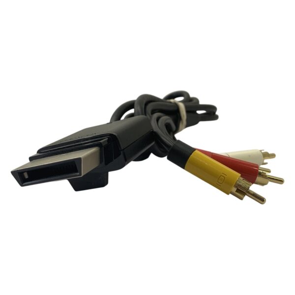 Microsoft Xbox 360 Videokabel Komposit AV Kabel RCA Video Ljudkabel Gul Röd Vit