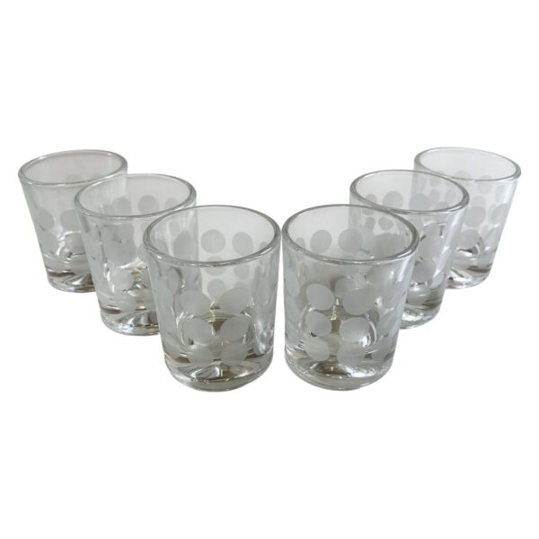 INGRID Snapsglas 6 st Design Kurt Wokan Glas Vintage Retro Design