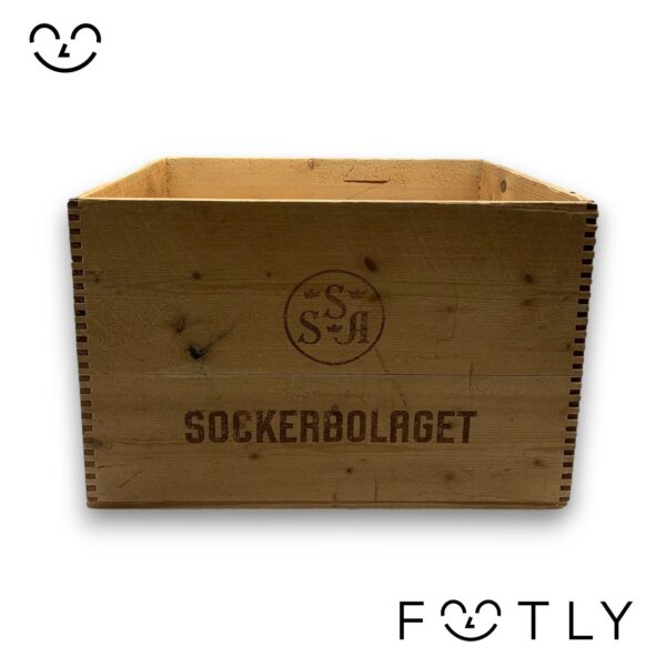 Sockerbolaget Trälåda Svenska Sockerfabriks Aktiebolaget EK Bitsocker Vintage