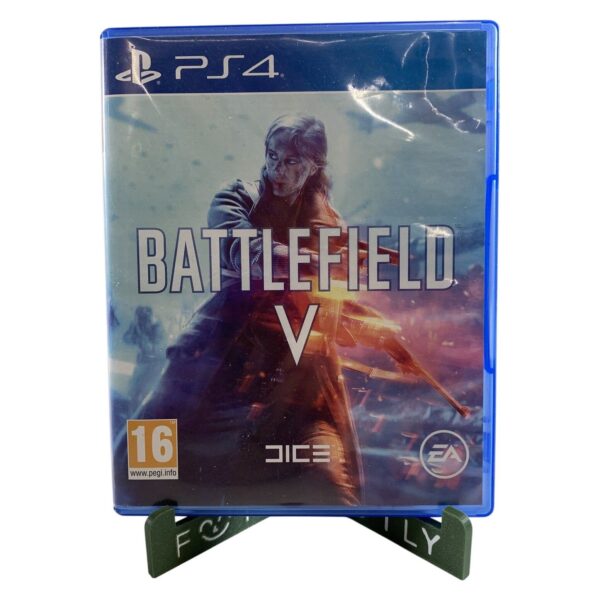 PS4 Battlefield V Spel Svensk Omslag DICE EA Blu-ray Playstation 4 TV-Spel