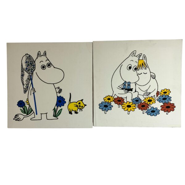 Mumin Tavla 2st Tyg Tavlor