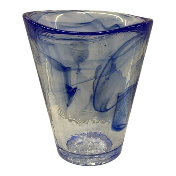 Kosta Boda Mine Dricksglas Blå Ulrica Hydman Vallien UHV Glas Artglass Design