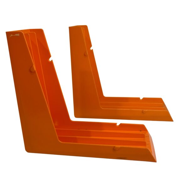 Esselte LP-ställ 2st Plast Orange Retro Ställ