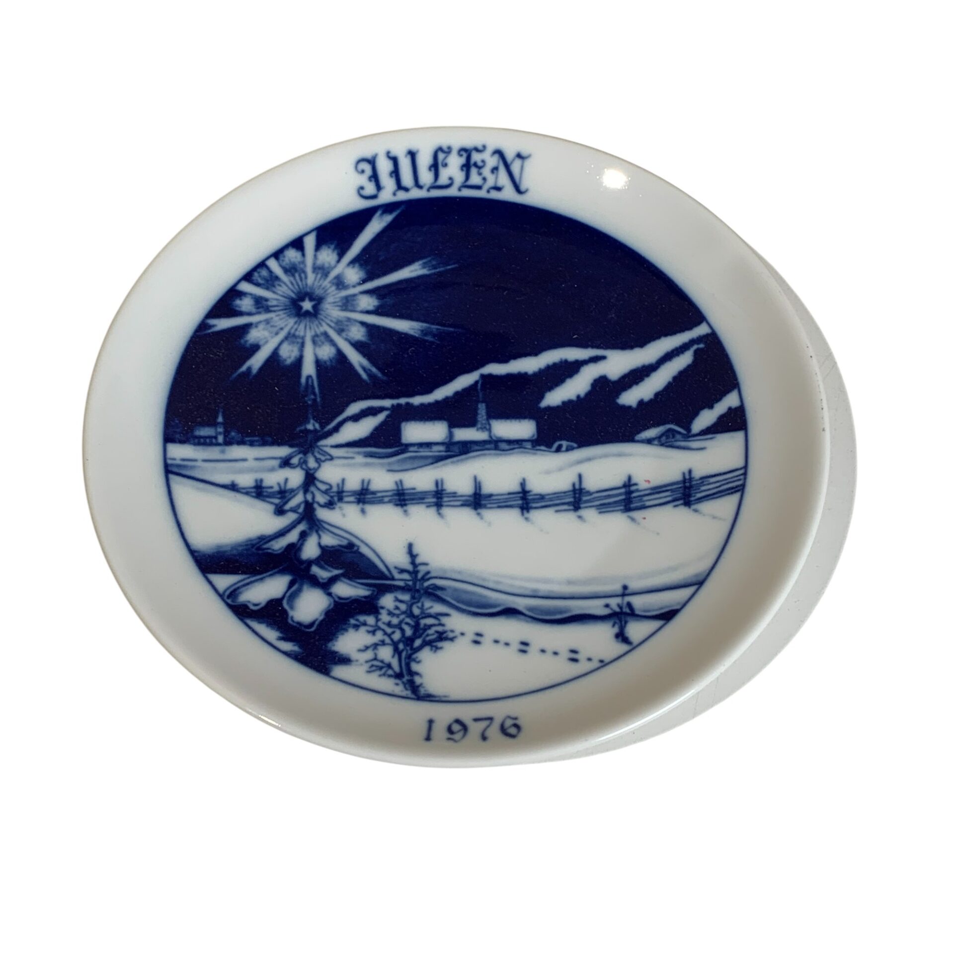 Hackefors Jultallrik 1976 Jul Tallril 20cm