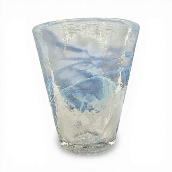 Kosta Boda Mine Dricksglas Vit Ulrica Hydman Vallien UHV Artglass Design Glas